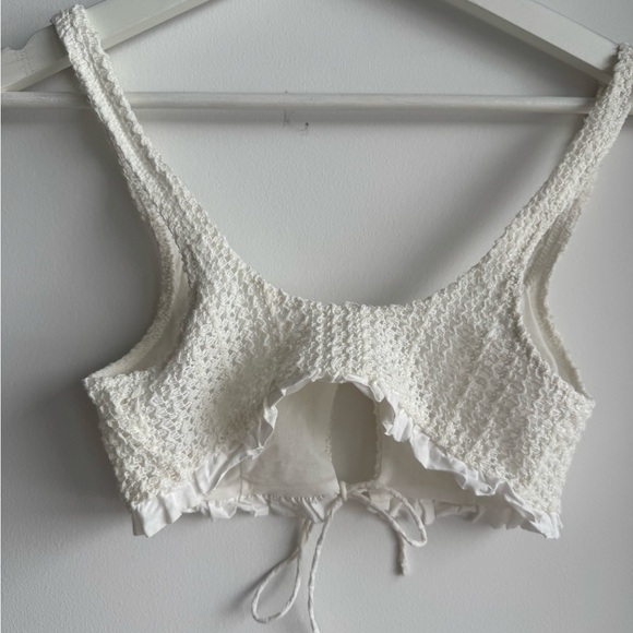 White Fox Back to summer top white XS - Picture 3 of 3